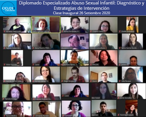 CICLOS Inaugura Versión XI del Diplomado Especializado Abuso Sexual Infantil